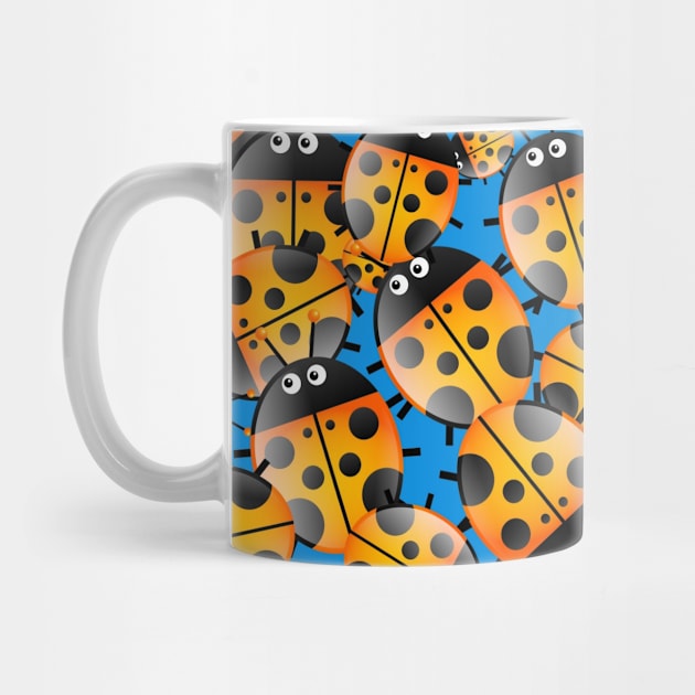 Ladybug Pattern by AnimalPatterns